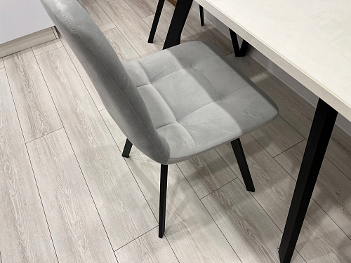 Стул на металлокаркасе Чилли К кирпичный / черный фото покупателя 146