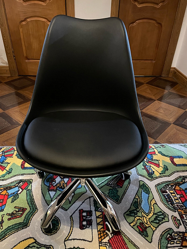 Компьютерное кресло Kolin с подушкой clear / white фото покупателя 83