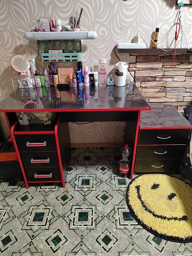 Тумба Ханна черная / красная - Уцененный экземпляр фото покупателя 130