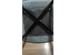 Стул на металлокаркасе Вейв темно-серый / черный фото покупателя 319