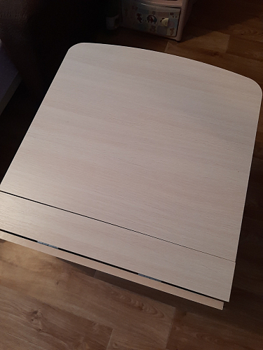 Стол-книжка СтК6 венге / дуб молочный высота 54 см фото покупателя 173