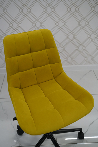 Компьютерное кресло Честер кирпичный / черный из шоурума 2