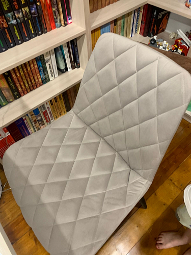 Стул на металлокаркасе Баодин зеленый / белый фото покупателя 3