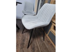 Стул на металлокаркасе Седа К крутящийся светло-серый  / белый фото покупателя 161