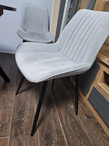 Комплект стульев Вейв 4 шт светло-серый / черный фото покупателя 161