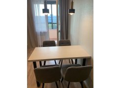 Стул на металлокаркасе Чилли розовый / черный каркас фото покупателя 357