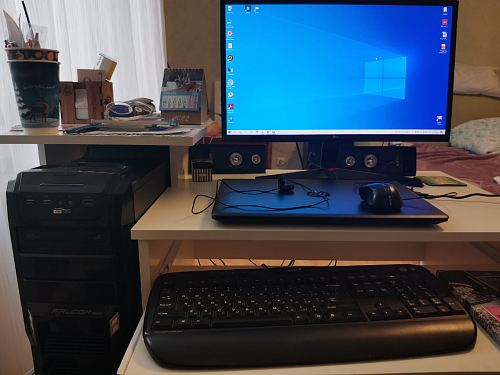 Компьютерный стол Джаз-24 левый дуб сонома фото покупателя 31