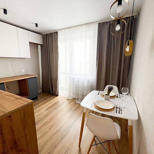 Пластиковый стул Eames PC-015 серо-голубой / дерево фото покупателя 6