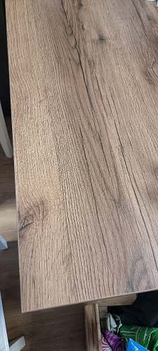 Деревянный стол Лота Лофт 120х75 белый матовый / дуб крафт золотой фото покупателя 136