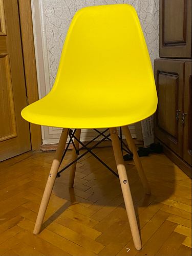 Пластиковый стул Eames PC-015 серый фото покупателя 457