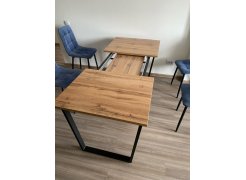 Стол Лота Лофт 120 25 мм сабия / черный матовый фото покупателя 565