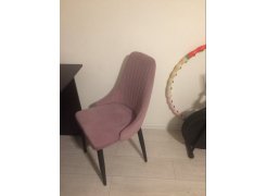 Стул на металлокаркасе Kora green / black фото покупателя 40