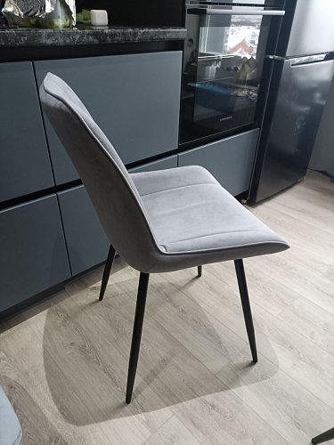 Стул на металлокаркасе Седа К кирпичный / черный фото покупателя 238