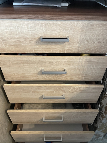 Комод Катрин 3 венге / дуб молочный фото покупателя 11