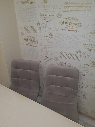 Стул на металлокаркасе Чилли горчичный / черный фото покупателя 1004