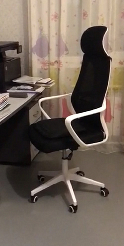 Компьютерное кресло Golem dark gray / white фото покупателя 72