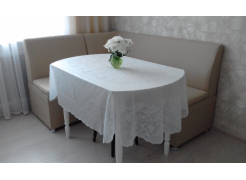 Кухонный диван Уют угловой экокожа черный правый фото покупателя 3