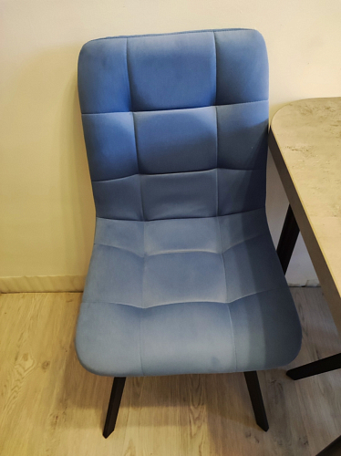 Стул на металлокаркасе Чилли бирюзовый / черный фото покупателя 1196