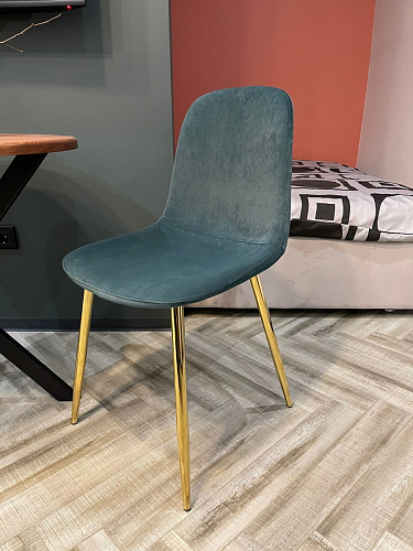 Стул на металлокаркасе Dabl 01 champagne / gold фото покупателя 121