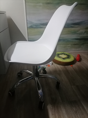 Компьютерное кресло Kolin cappuccino / chrome фото покупателя 58