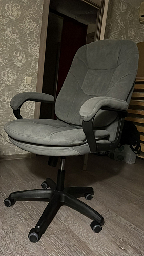 Компьютерное кресло Comfort lux серый фото покупателя 34