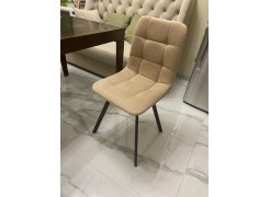 Стул на металлокаркасе Чилли светло-серый / черный фото покупателя 297