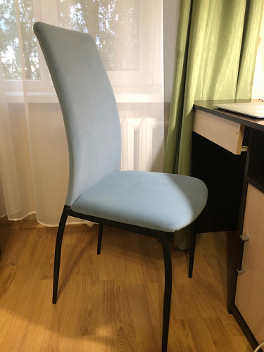 Стул на металлокаркасе Tod light purple / light blue / black фото покупателя 29