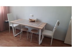 Стол Лота Лофт 120 25 мм сабия / черный матовый фото покупателя 358