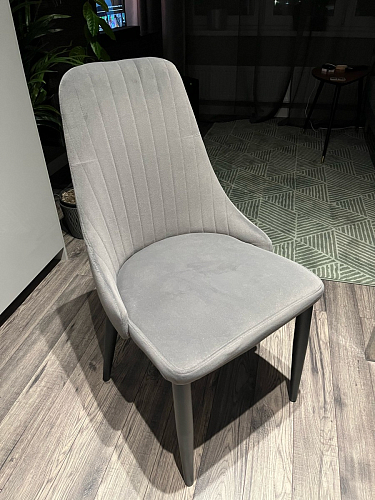 Стул на металлокаркасе Kora green / black фото покупателя 130