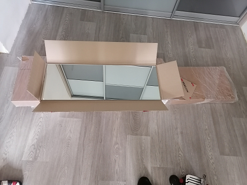 Прихожая Мила дуб сонома фото покупателя 115