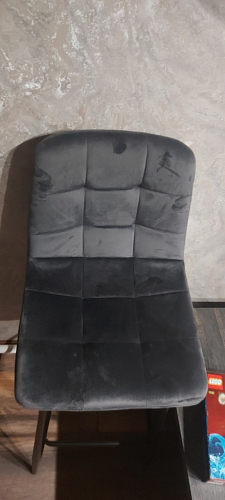 Барный стул Chio black / grey фото покупателя 21