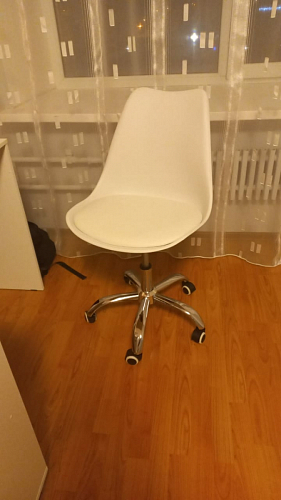 Компьютерное кресло Kolin gray / chrome фото покупателя 104