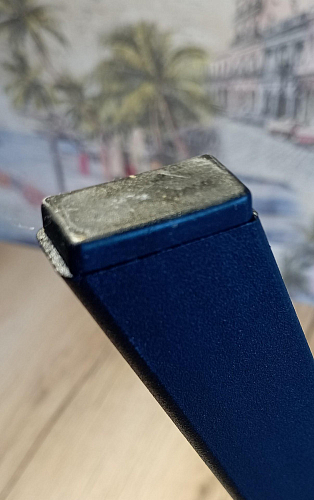 Стул на металлокаркасе Чилли К светло-серый велюр / черный каркас фото покупателя 698