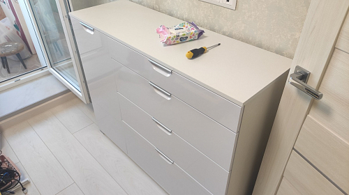 Комод Кастор дуб сонома / мокко фото покупателя 8