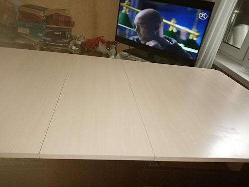 Стол-книжка Йентель дуб крафт белый фото покупателя 4