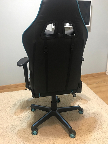 Компьютерное кресло Racer черный / красный / бежевый фото покупателя 34