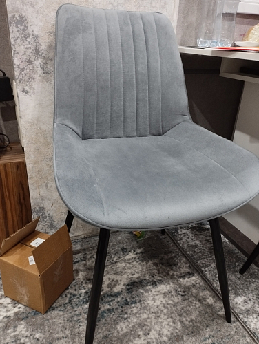 Стул на металлокаркасе Седа К кирпичный / черный фото покупателя 310