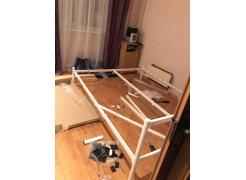 Односпальная кровать Фади 80х200 черная фото покупателя 1261