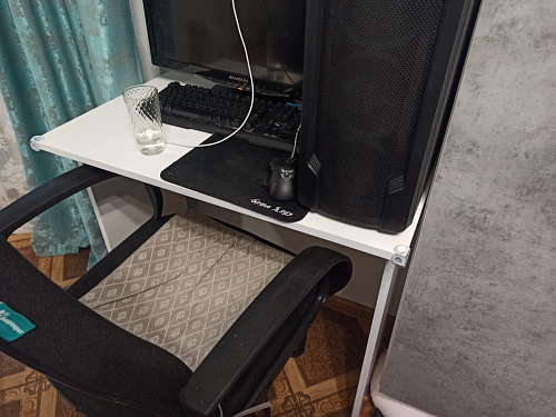 Стол письменный Kiwi белый - Уцененный экземпляр фото покупателя 72