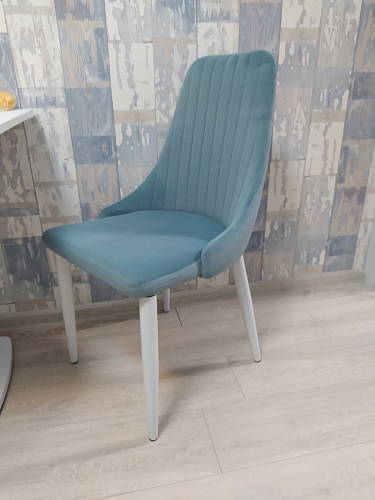 Стул на металлокаркасе Kora gray / black фото покупателя 161