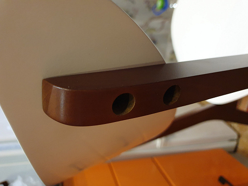 Стул Maxi/Макси белый / натуральный фото покупателя 19