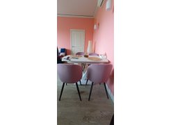 Стул на металлокаркасе Gabi blue / black фото покупателя 749