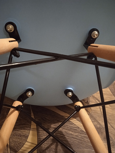 Пластиковый стул Eames PC-015 желтый фото покупателя 220