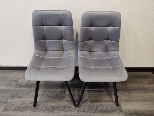 Стул Чилли 2 темно-серый  / черный фото покупателя 723