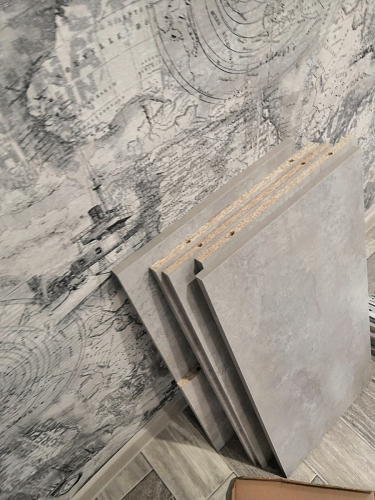 Письменный стол СПм-25 правый белый  - Уцененный экземпляр фото покупателя 54