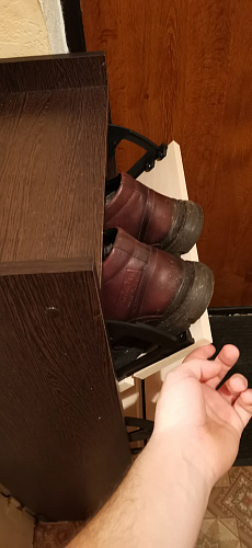 Обувница Ямайка 1 венге / дуб молочный фото покупателя 11