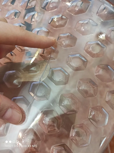 Пластиковый стул Vart clear / wood фото покупателя 1