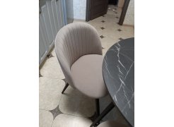 Стул на металлокаркасе Gabi 1 light purple / black фото покупателя 259