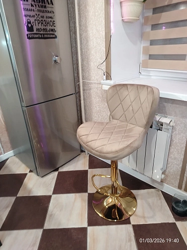 Барный стул Porch серый / черный фото покупателя 13