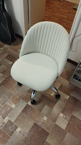 Компьютерное кресло Melody/Мелоди молочное фото покупателя 102